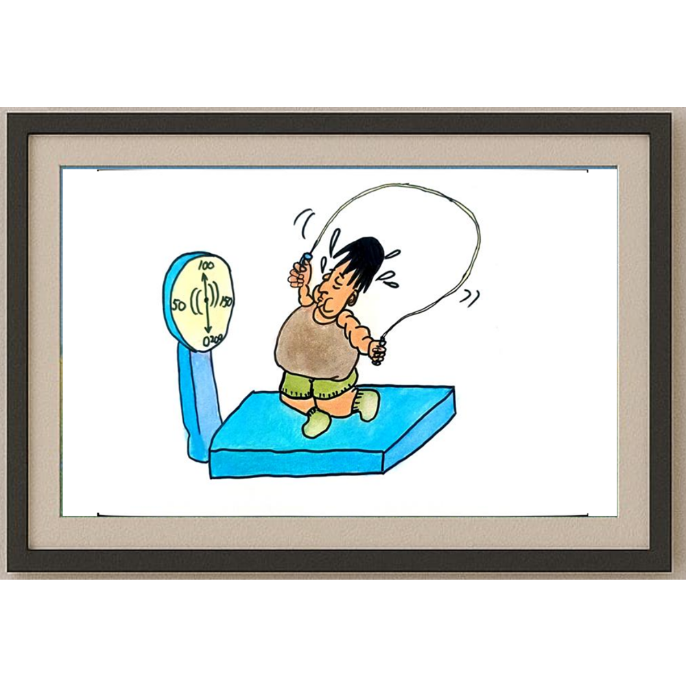 Hao Kai 29x21cm Orijinal Karikatür BOD01268