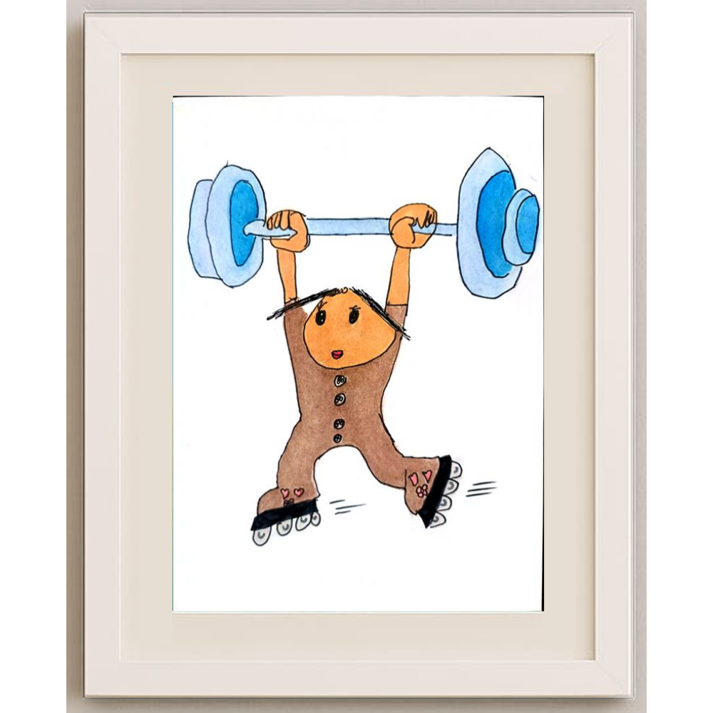 Jin Wen Wang 29x21cm Orijinal Karikatür BOD01276