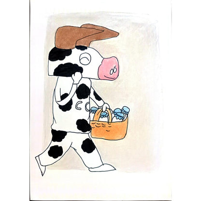 Hao Kai 29x21cm Orijinal Karikatür BOD01278