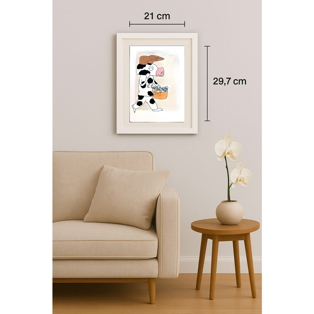 Hao Kai 29x21cm Orijinal Karikatür BOD01278