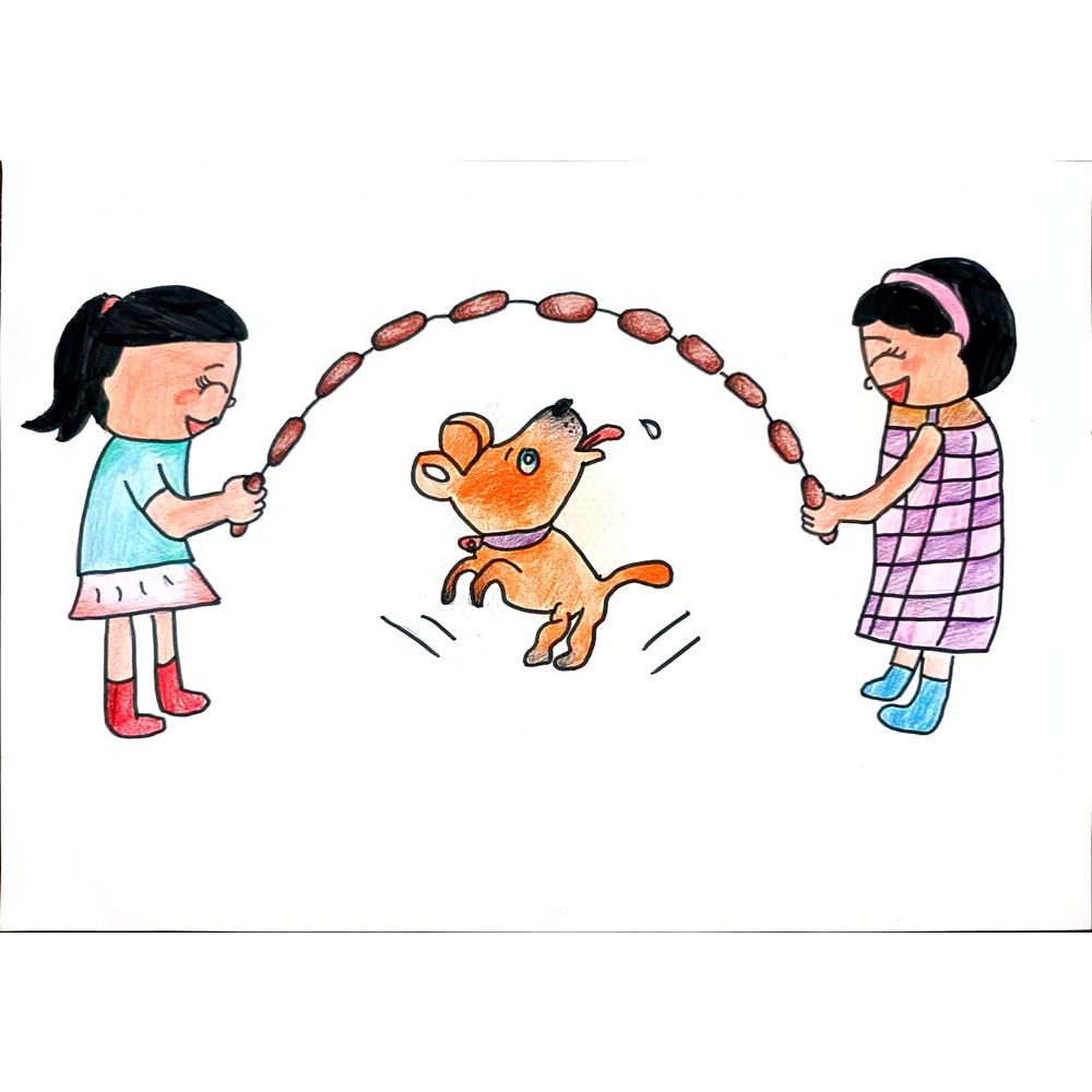 Zhang Yansilu 29x21cm Orijinal Karikatür BOD01282