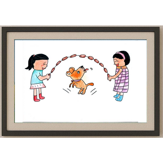 Zhang Yansilu 29x21cm Orijinal Karikatür BOD01282