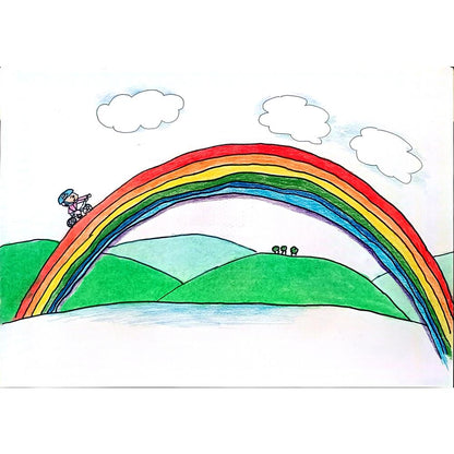 Zhang Si Qi 29x21cm Orijinal Karikatür BOD01287