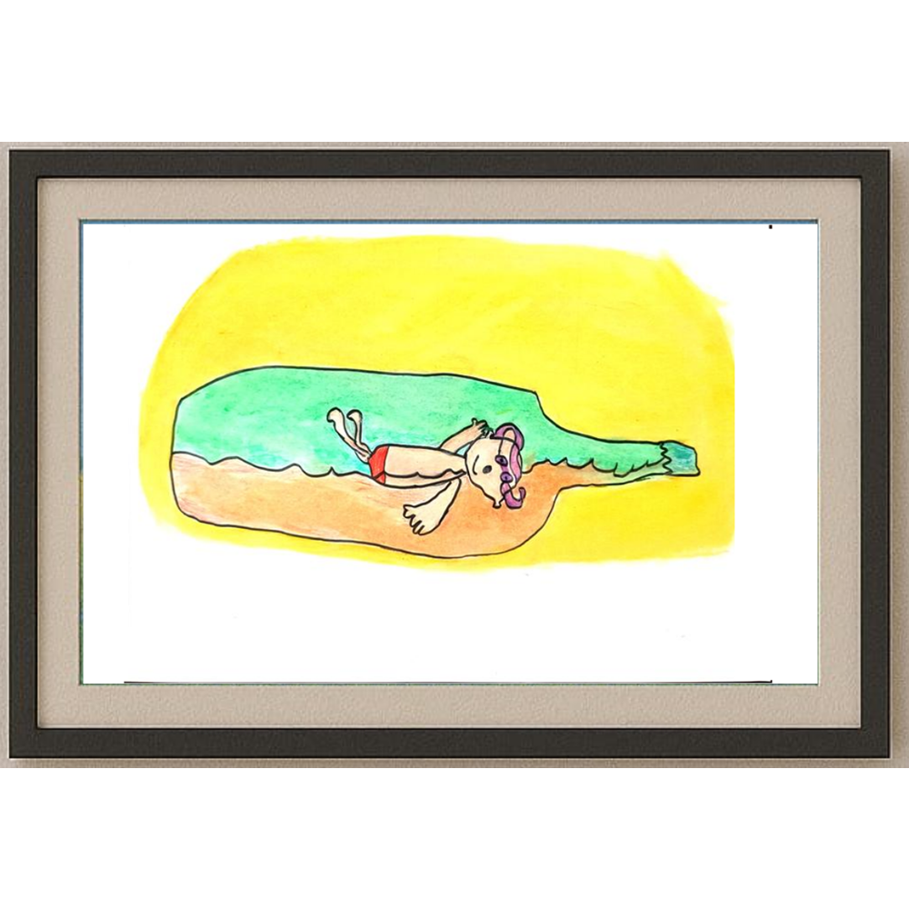 Zhao Shuai 29x21cm Orijinal Karikatür BOD01288