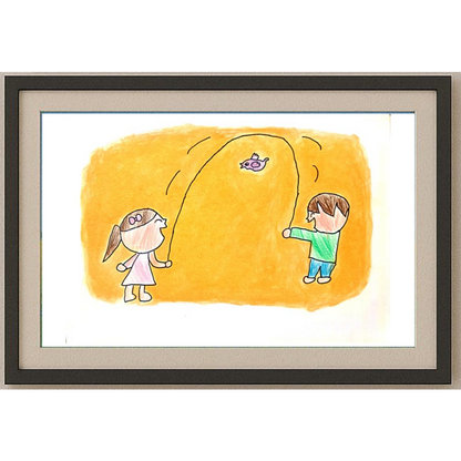 Hao Qing 29x21cm Orijinal Karikatür BOD01291
