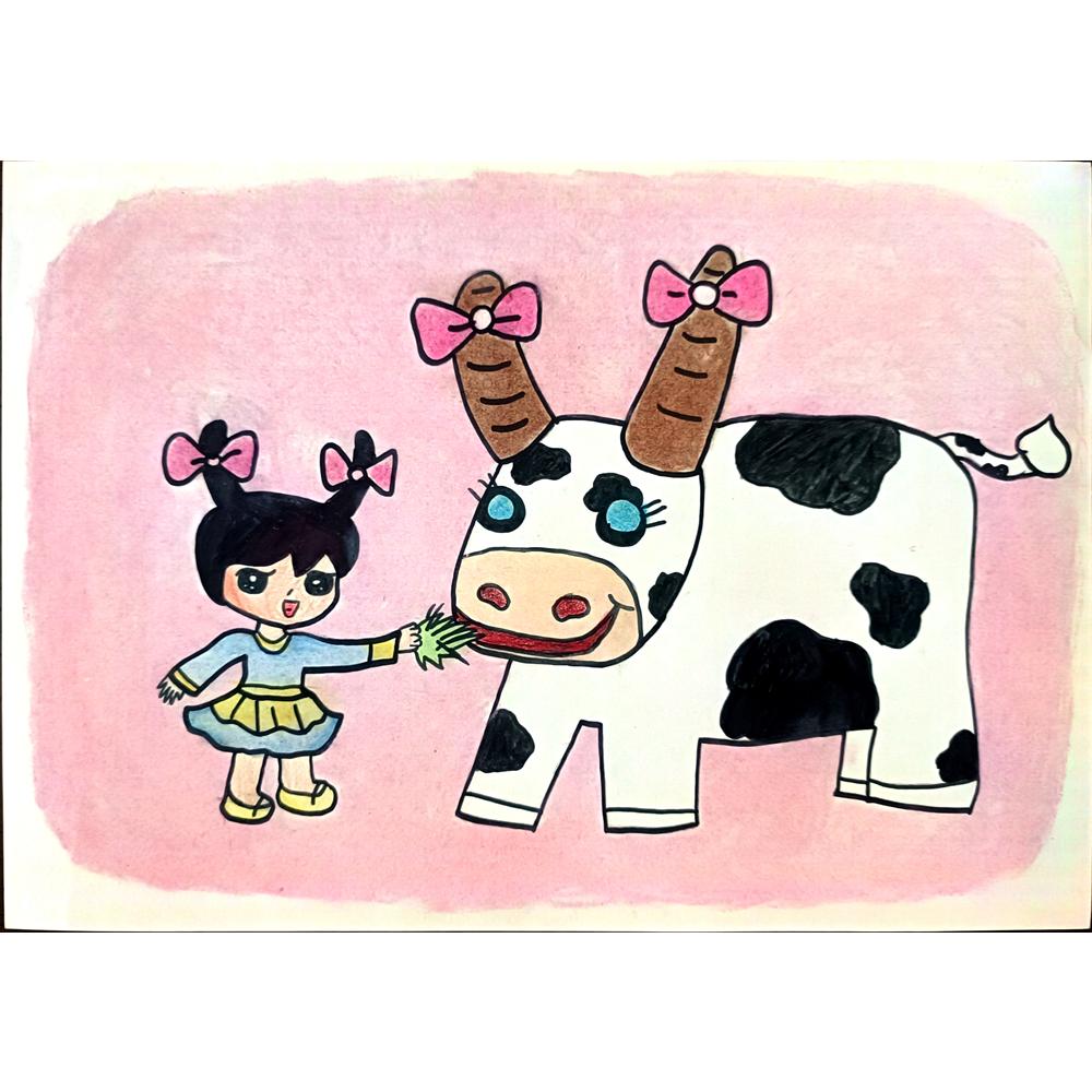 Li Han Meng 29x21cm Orijinal Karikatür BOD01294