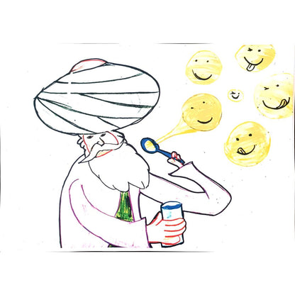 Tunahan Şişek 38x28cm Orijinal Karikatür BOD01296