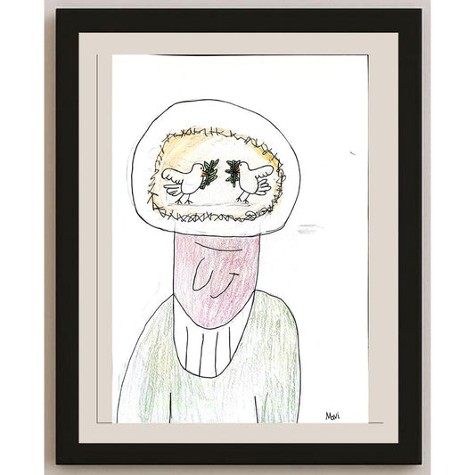 Deniz Koçak 35x25cm Orijinal Karikatür BOD01300