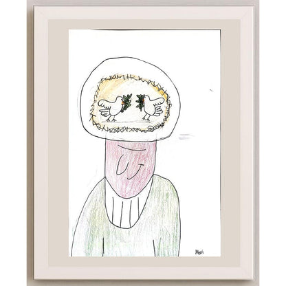 Deniz Koçak 35x25cm Orijinal Karikatür BOD01300