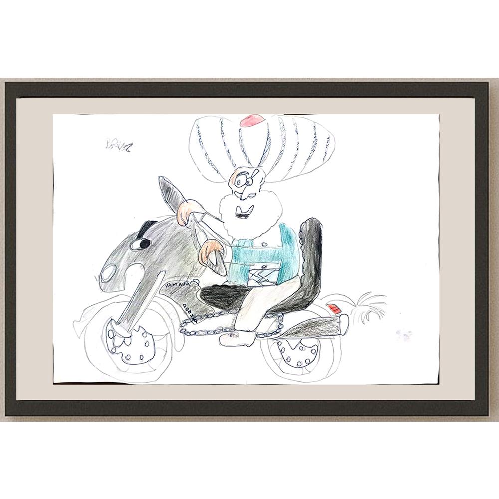 Batuhan Bezcioğlu 29x21cm Orijinal Karikatür BOD01306