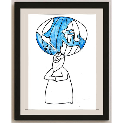 İpek Nisan Ergün 29x21cm Orijinal Karikatür BOD01311