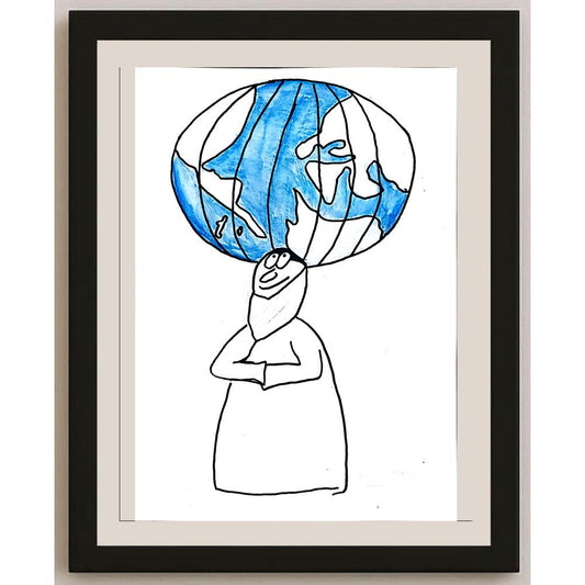 İpek Nisan Ergün 29x21cm Orijinal Karikatür BOD01311