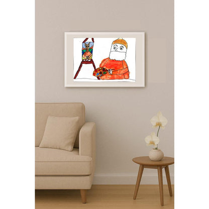 Selin Ertan 29x21cm Orijinal Karikatür BOD01314