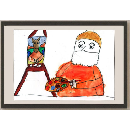 Selin Ertan 29x21cm Orijinal Karikatür BOD01314