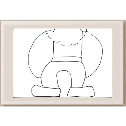 Goncagül Özbek 29x21cm Orijinal Karikatür BOD01334