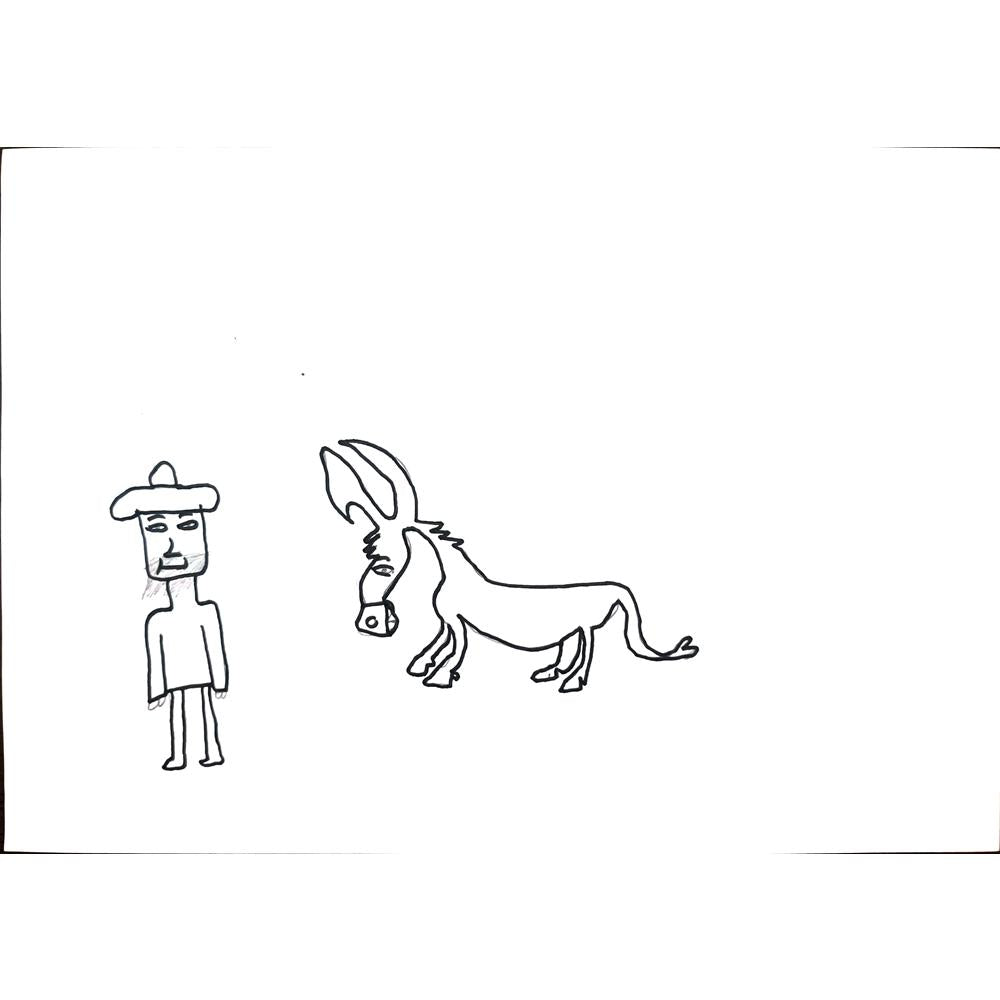 Gökhan Açık 29x21cm Orijinal Karikatür BOD01339