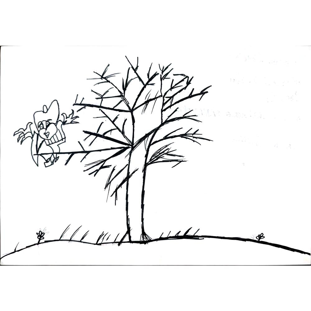 Kenan Kaykaç 29x21cm Orijinal Karikatür BOD01340