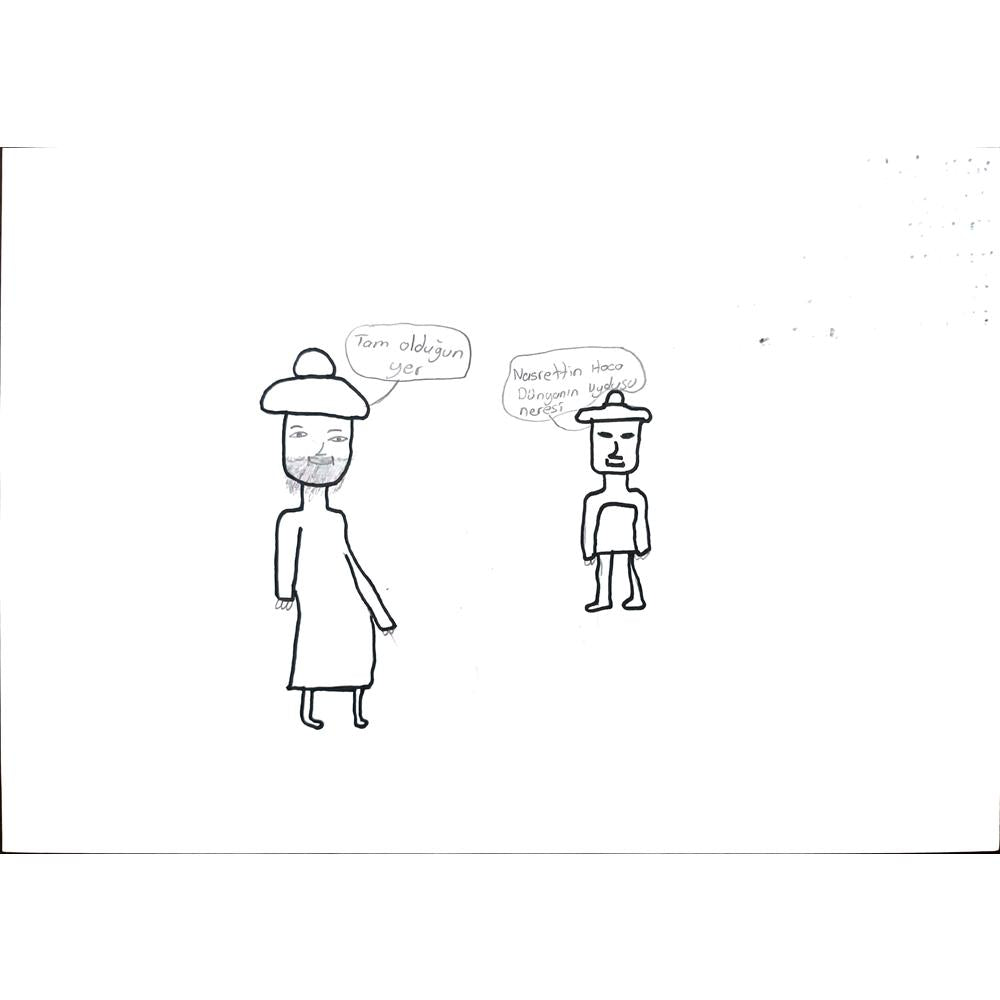 Gökhan Açık 29x21cm Orijinal Karikatür BOD01343