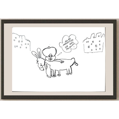 Büşra Aydoğdu 29x21cm Orijinal Karikatür BOD01349