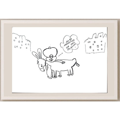 Büşra Aydoğdu 29x21cm Orijinal Karikatür BOD01349