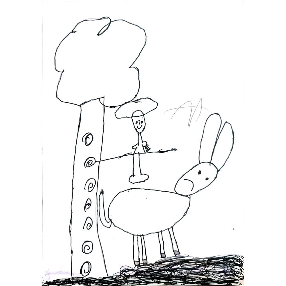 Ayça Su 29x21cm Orijinal Karikatür BOD01352
