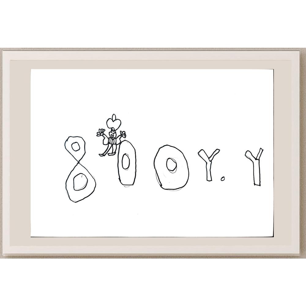 Ömer Özbek 29x21cm Orijinal Karikatür BOD01357