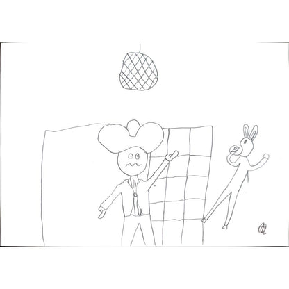 Artun Tanrıverdi 29x21cm Orijinal Karikatür BOD01359
