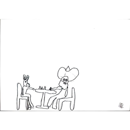 Artun Tanrıverdi 29x21cm Orijinal Karikatür BOD01360