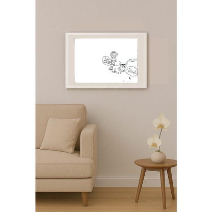 Ata Alp Gündoğdu 29x21cm Orijinal Karikatür BOD01368