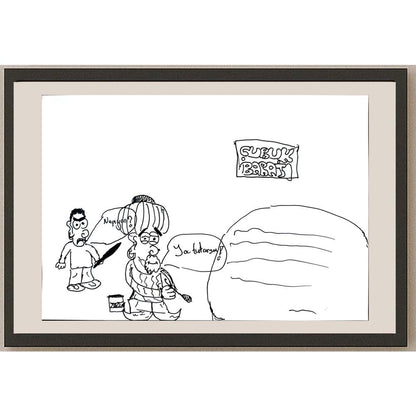 Ayça Su 29x21cm Orijinal Karikatür BOD01372