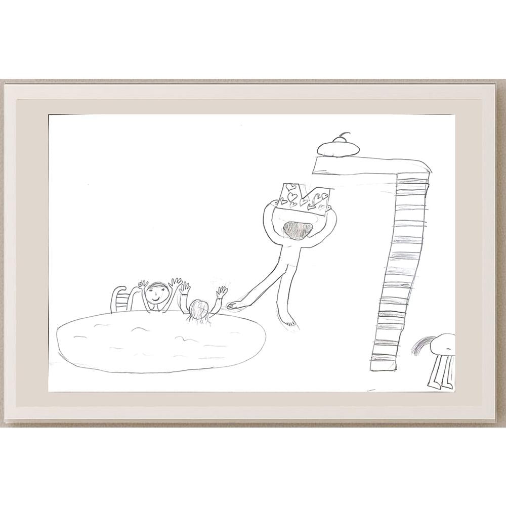 İdil Abanoz 29x21cm Orijinal Karikatür BOD01378