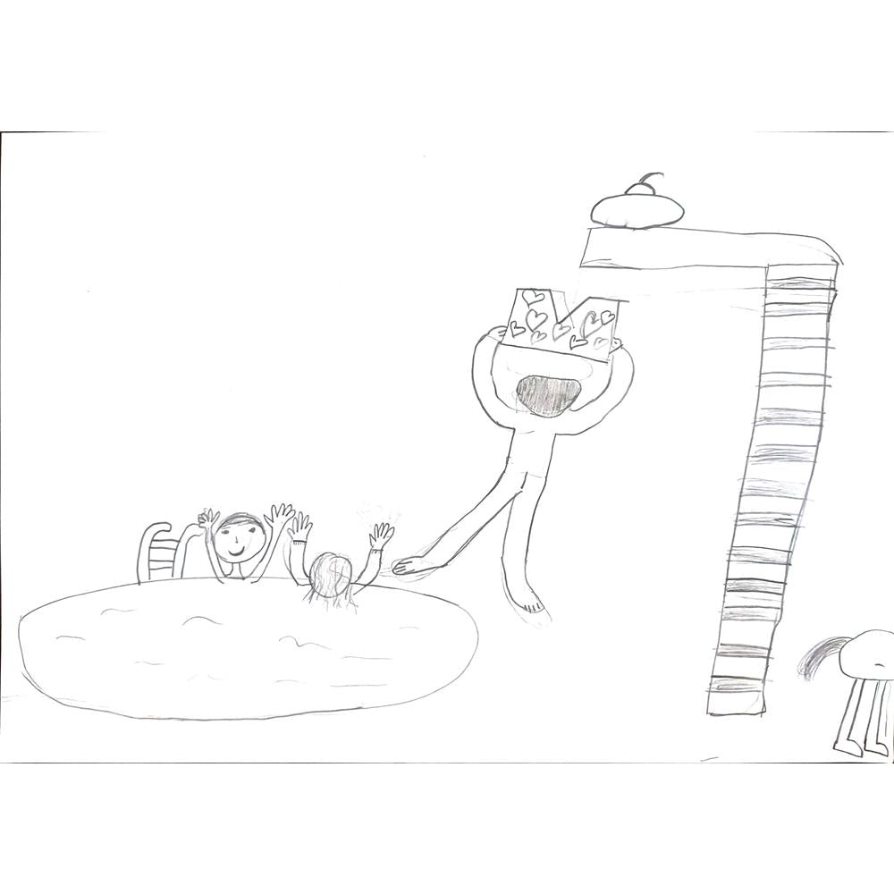 İdil Abanoz 29x21cm Orijinal Karikatür BOD01378