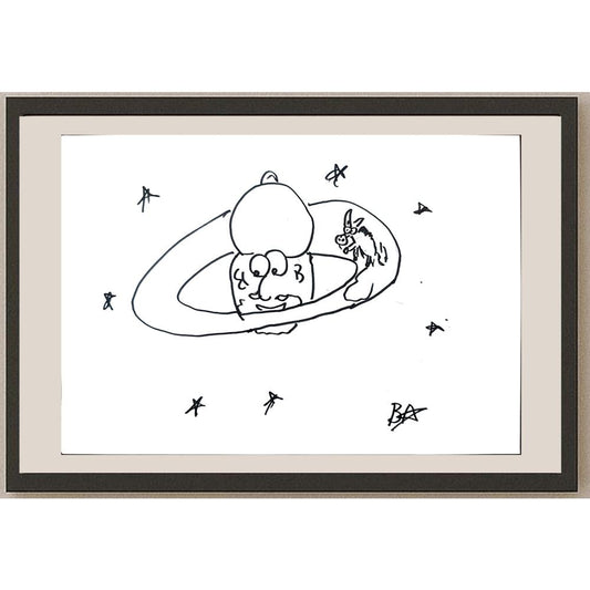 Batuhan Bezcioğlu 29x21cm Orijinal Karikatür BOD01386