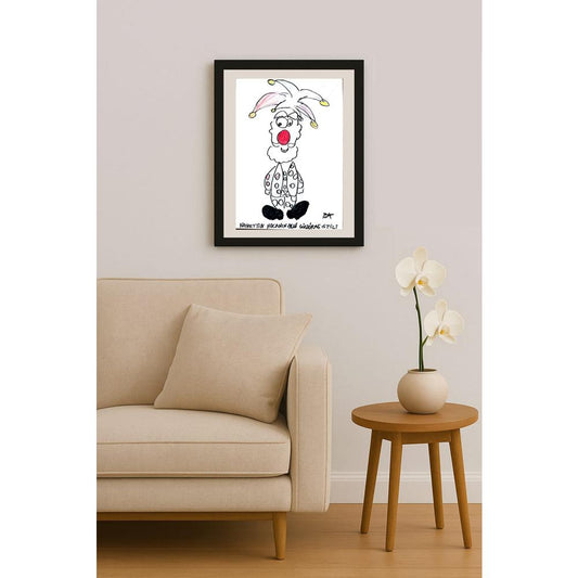 Batuhan Bezcioğlu 29x21cm Orijinal Karikatür BOD01387