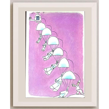 Hao Kai 29x21cm Orijinal Karikatür BOD01397