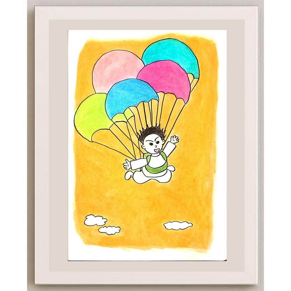 An Xin 29x21cm Orijinal Karikatür BOD01400