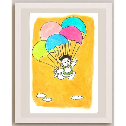 An Xin 29x21cm Orijinal Karikatür BOD01400