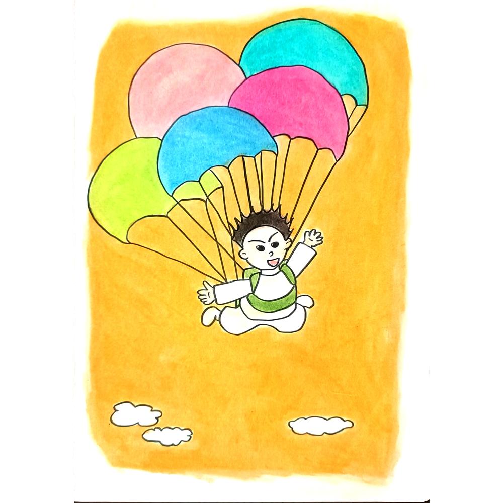 An Xin 29x21cm Orijinal Karikatür BOD01400