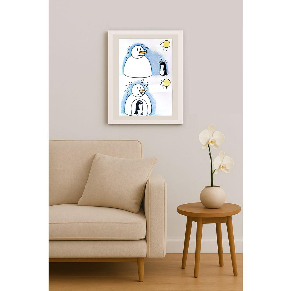 Zhang Si Qi 29x21cm Orijinal Karikatür BOD01402