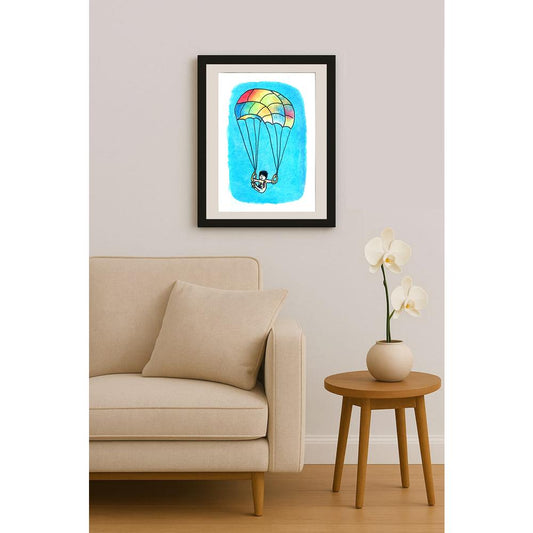 Zhang Si Qi 29x21cm Orijinal Karikatür BOD01406