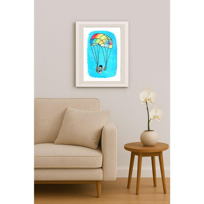 Zhang Si Qi 29x21cm Orijinal Karikatür BOD01406