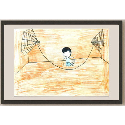 Chen Jinpeng 29x21cm Orijinal Karikatür BOD01408