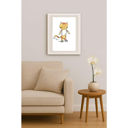 Zhang Si Qi 29x21cm Orijinal Karikatür BOD01416