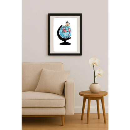 Zhao Shuai 29x21cm Orijinal Karikatür BOD01421