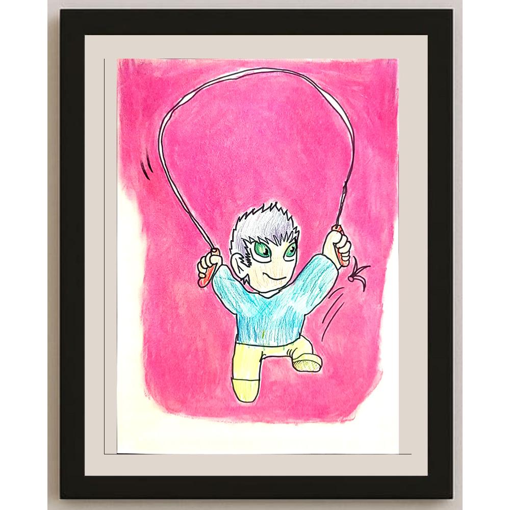 Sun Chengyuan 29x21cm Orijinal Karikatür BOD01422