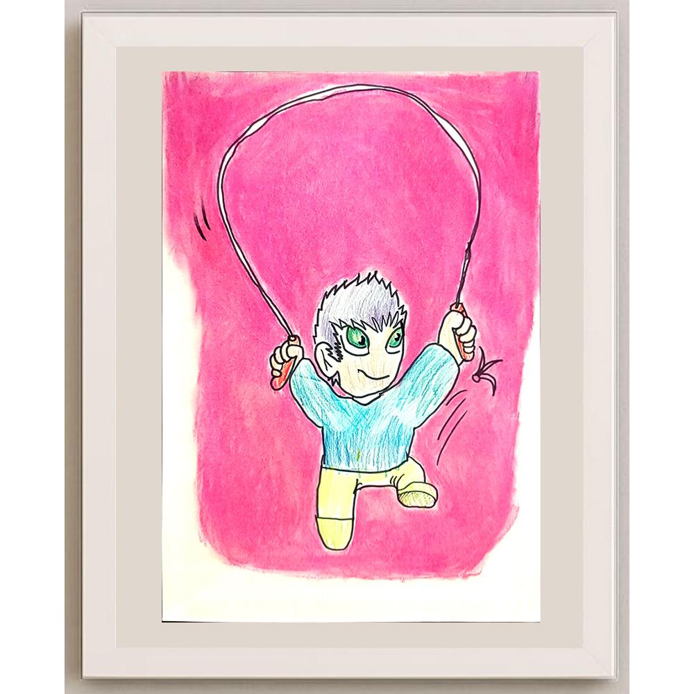 Sun Chengyuan 29x21cm Orijinal Karikatür BOD01422
