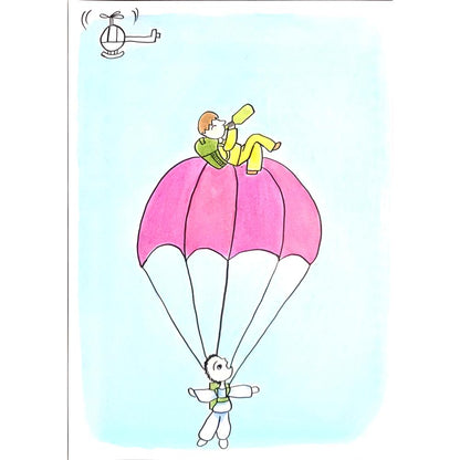 An Xin 29x21cm Orijinal Karikatür BOD01424