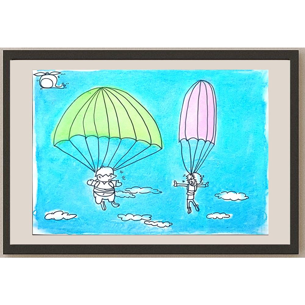 Zhang Si Qi 29x21cm Orijinal Karikatür BOD01427