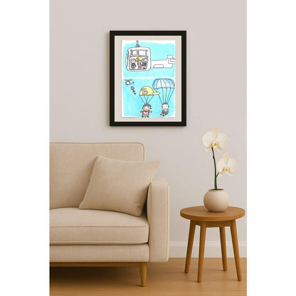 Zhang Si Qi 29x21cm Orijinal Karikatür BOD01428