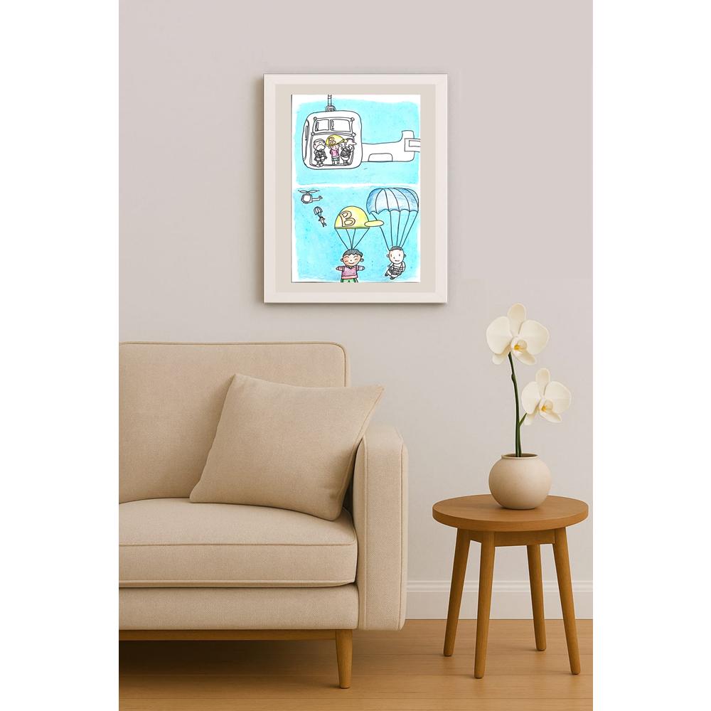 Zhang Si Qi 29x21cm Orijinal Karikatür BOD01428